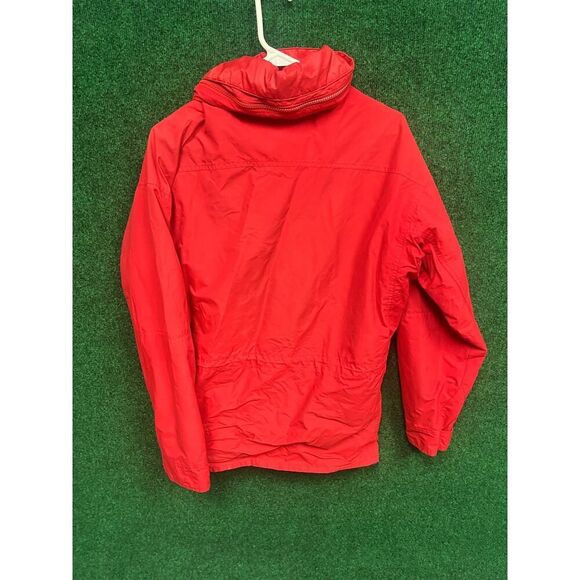 90s Vintage Red Columbia Ski Outdoor Jacket - Shell Sz Medium Unisex - Picture 2 of 4
